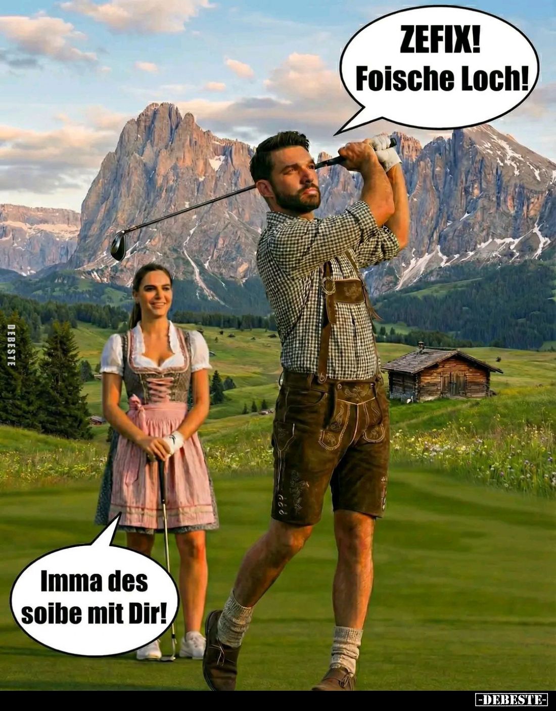 ZEFIX! Foische Loch!... - Lustige Bilder | DEBESTE.de