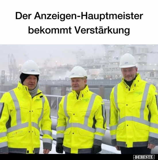 Der Anzeigen-Hauptmeister bekommt Verstärkung.. - Lustige Bilder | DEBESTE.de