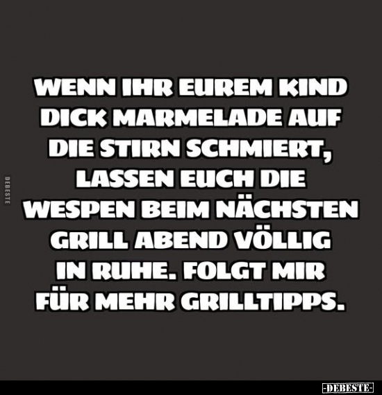 Wenn, Marmelade, Wespen, Grill, Abend, Ruhe