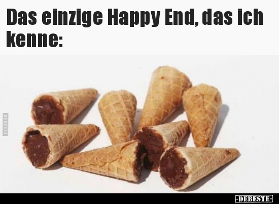 Das einzige Happy End, das ich kenne.. - Lustige Bilder | DEBESTE.de
