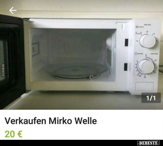 Verkaufen Mirko Welle.. - Lustige Bilder | DEBESTE.de