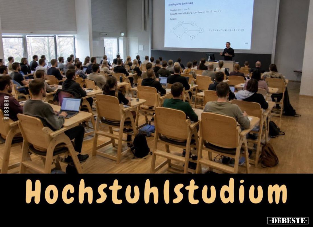Hochstuhistudium.