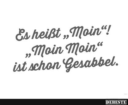 Moin!! - Lustige Bilder | DEBESTE.de