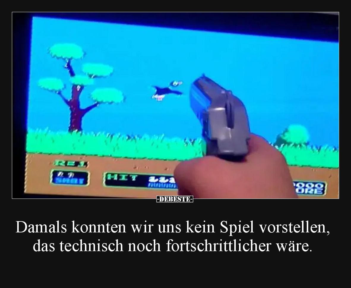 Damals konnten wir uns kein Spiel vorstellen, das technisch noch fortschrittlicher wäre.