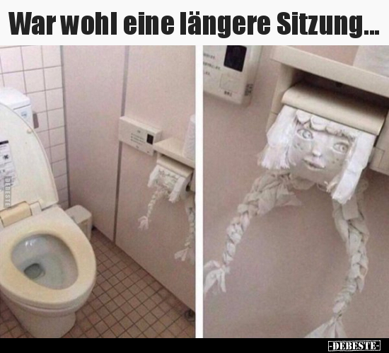 War wohl eine längere Sitzung... - Lustige Bilder | DEBESTE.de