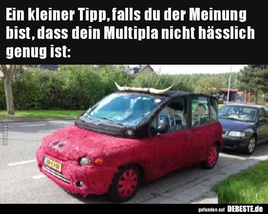 Ein kleiner Tipp, falls du der Meinung bist, dass dein..