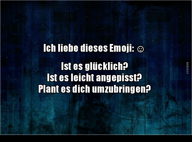 Ich liebe dieses Emoji.. - Lustige Bilder | DEBESTE.de