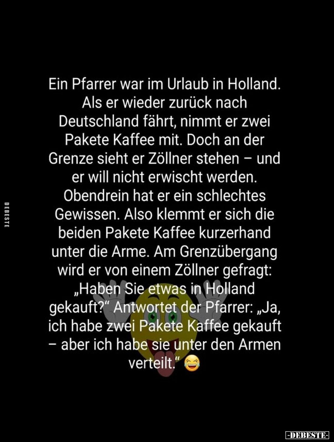 Ein Pfarrer war im Urlaub in Holland.. - Lustige Bilder | DEBESTE.de