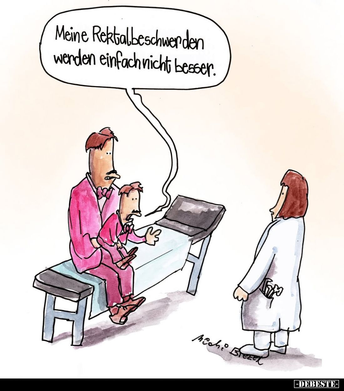 Meine Rektalbeschwerden werden einfach nicht besser... - Lustige Bilder | DEBESTE.de