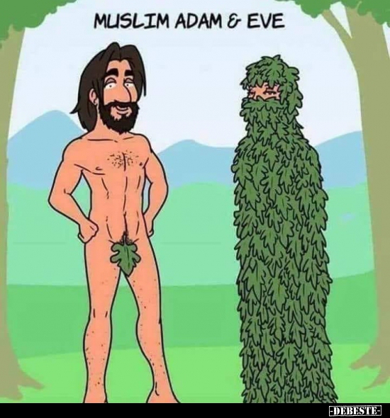 Muslim Adam & Eve.. - Lustige Bilder | DEBESTE.de