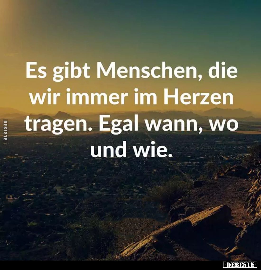 Es gibt Menschen, die wir immer im Herzen tragen. Egal wann, wo und wie.