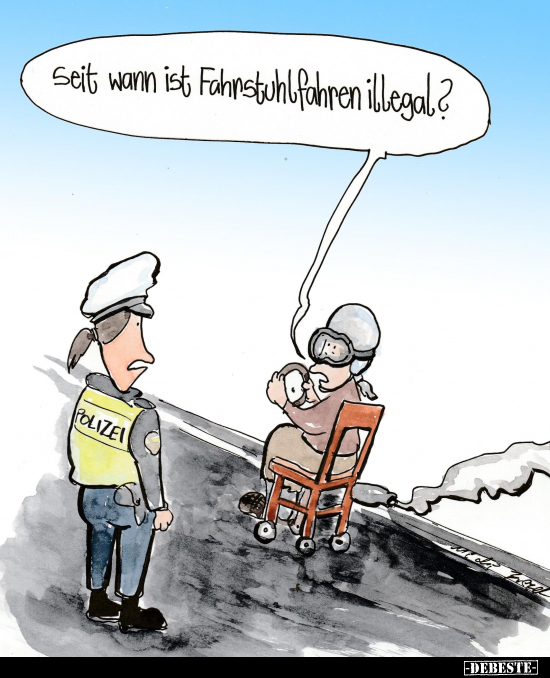 Seit wann ist Fahrstuhlfahren illegal?.. - Lustige Bilder | DEBESTE.de