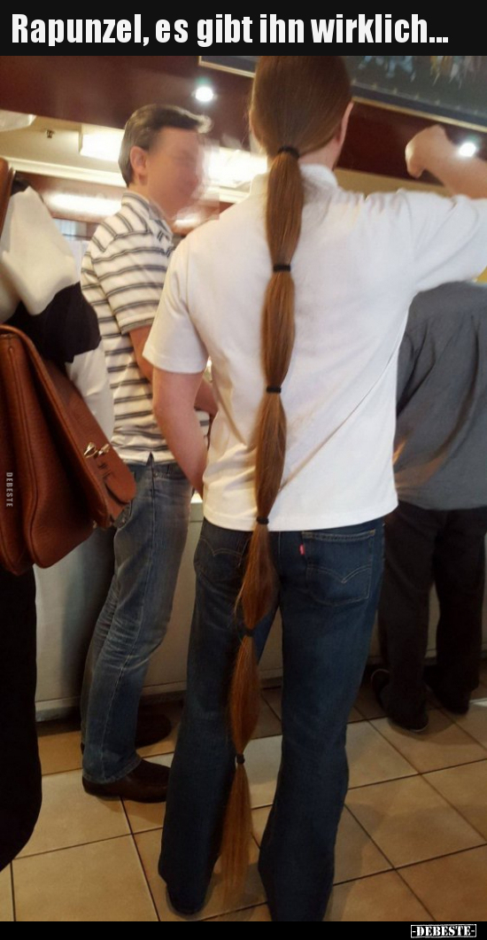 Rapunzel, es gibt ihn wirklich...