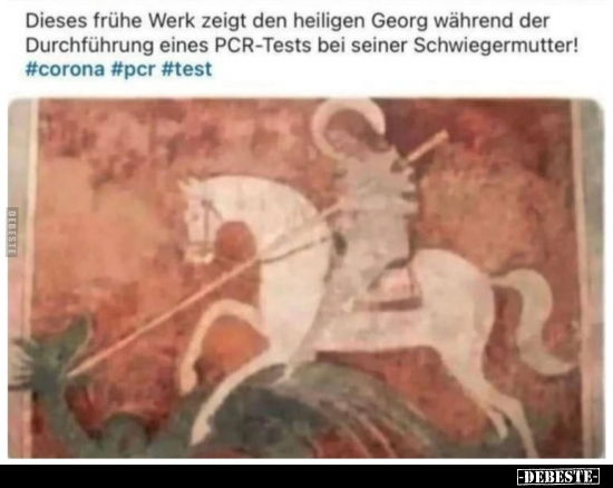 Dieses frühe Werk zeigt den heiligen Georg während der.. - Lustige Bilder | DEBESTE.de