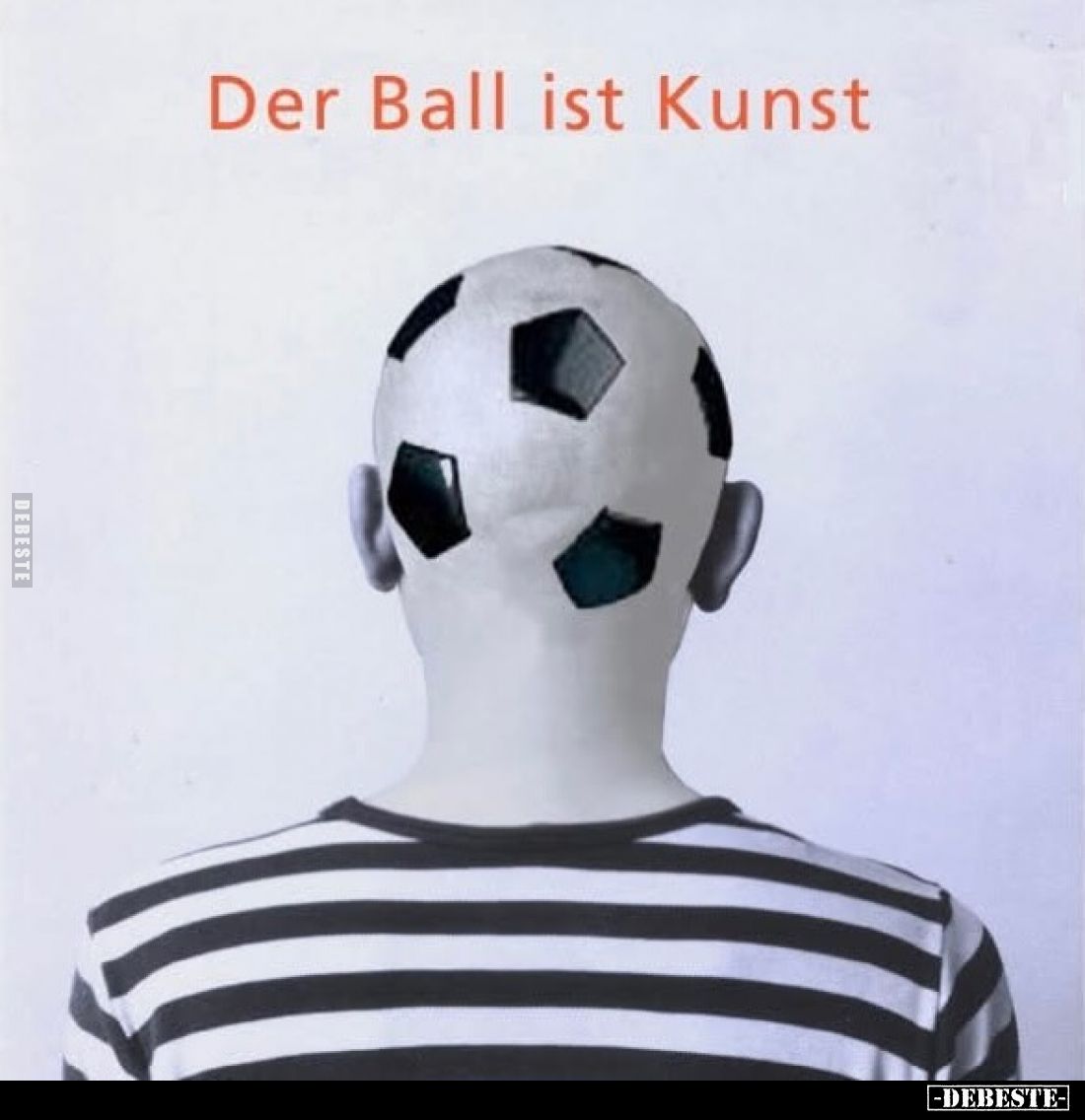 Der Ball ist Kunst.