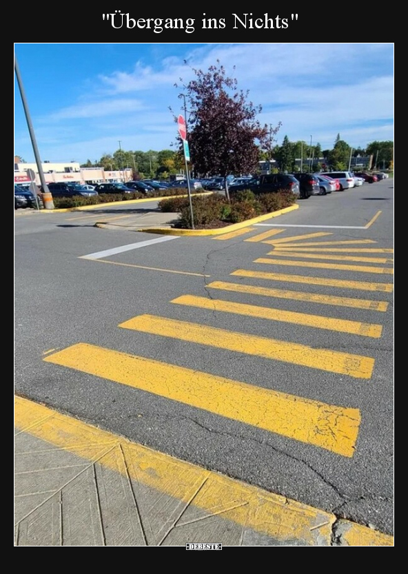 Übergang ins Nichts