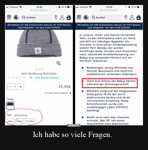 Ich habe so viele Fragen...