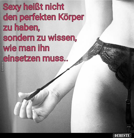 S*exy heißt nicht den perfekten Körper zu haben.. - Lustige Bilder | DEBESTE.de