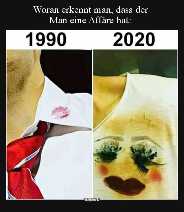 Woran erkennt man, dass der Man eine Affäre hat..