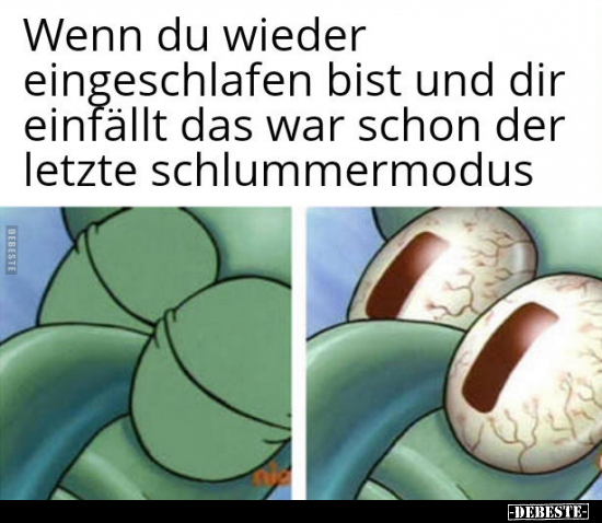 Wenn du wieder eingeschlafen bist.. - Lustige Bilder | DEBESTE.de