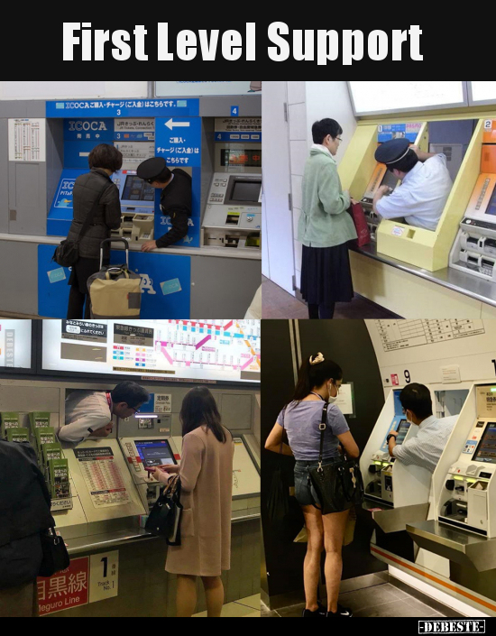 First Level Support..