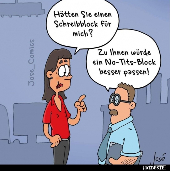 Hätten Sie einen Schreibblock für mich?