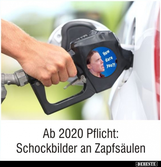 Ab 2020 Pflicht: Schockbilder an Zapfsäulen. - Lustige Bilder | DEBESTE.de