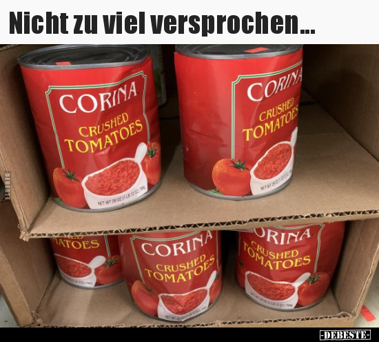 Nicht zu viel versprochen... - Lustige Bilder | DEBESTE.de