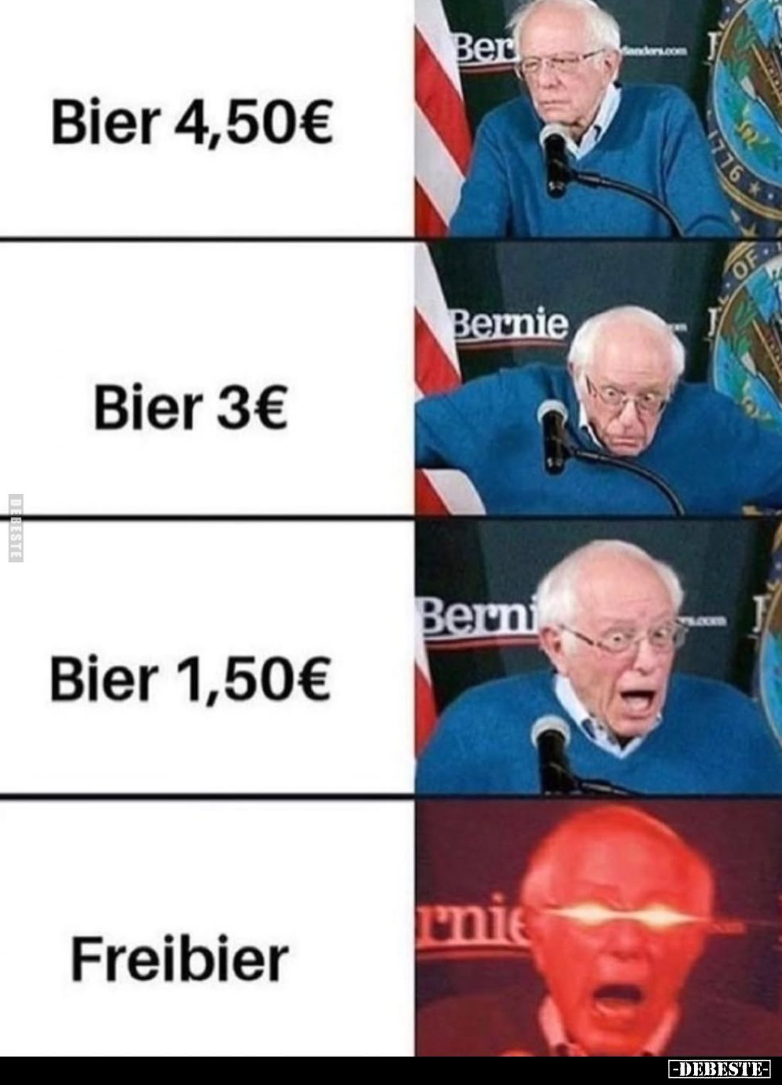Bier vs Freibier.
