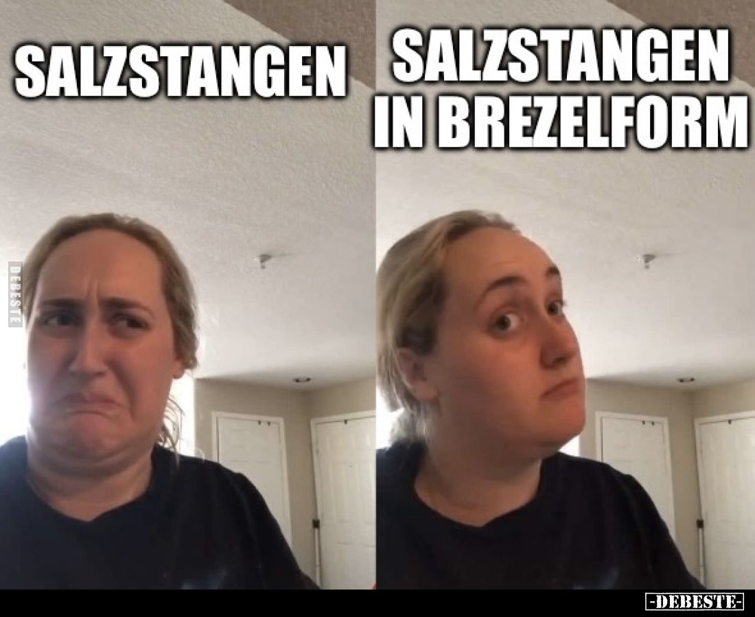 Salzstangen - Salzstangen in Brezelform