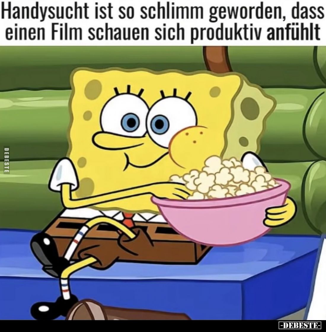 Handysucht ist so schlimm geworden, dass einen Film schauen sich produktiv anfühlt