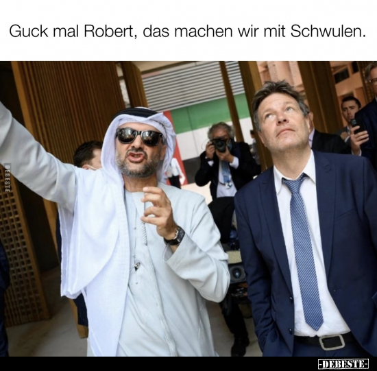 Guck mal Robert, das machen wir mit Schwulen... - Lustige Bilder | DEBESTE.de