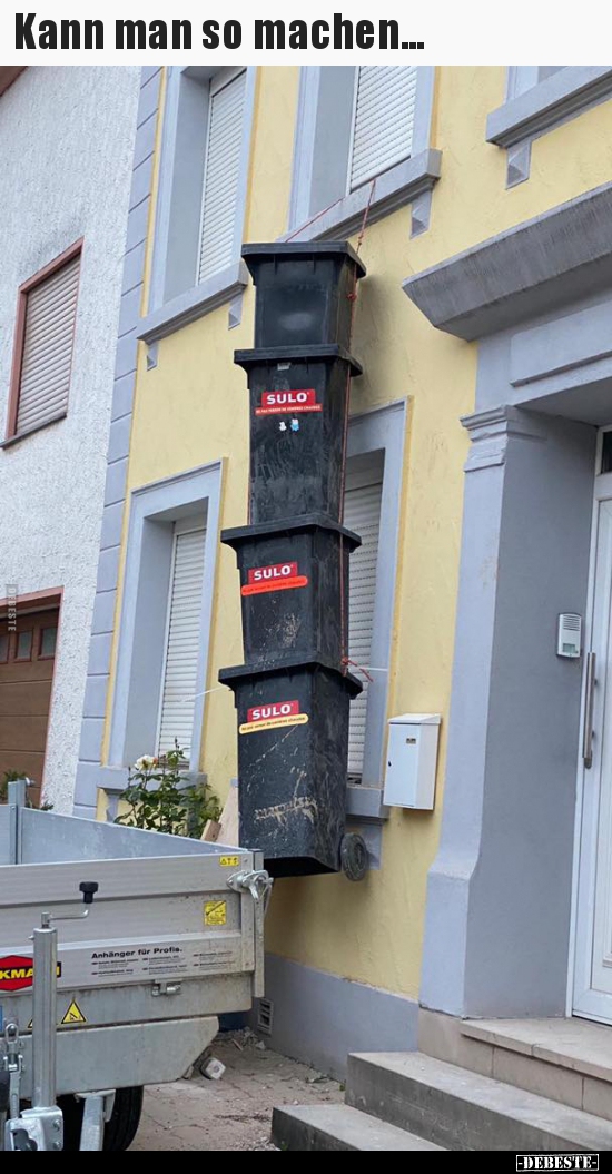 Kann man so machen...