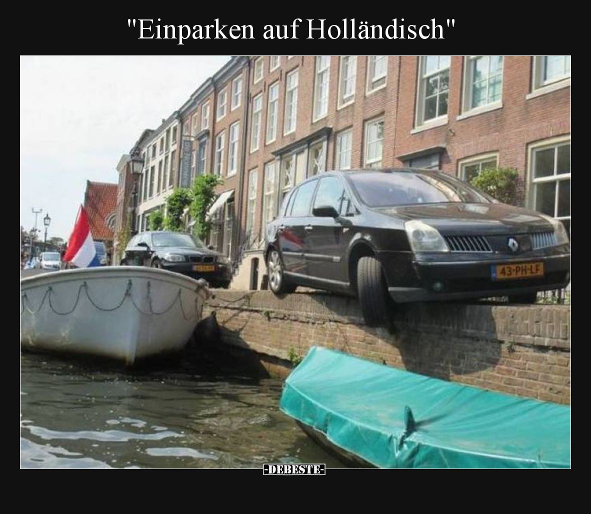 "Einparken auf Holländisch"