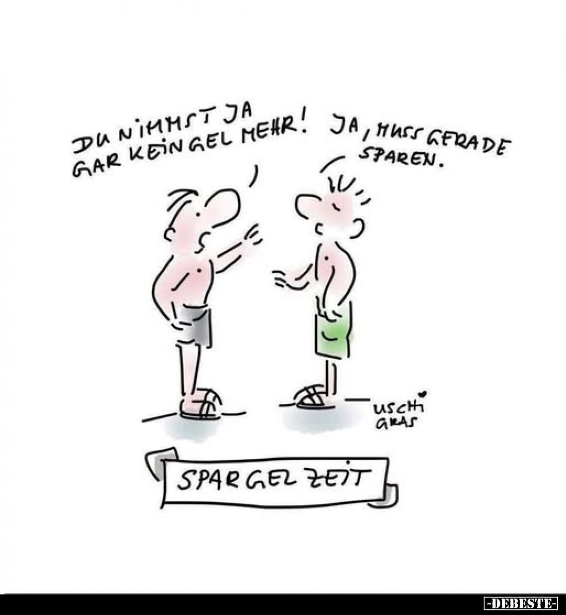 Du nimmst ja gar kein Gel mehr!.. - Lustige Bilder | DEBESTE.de