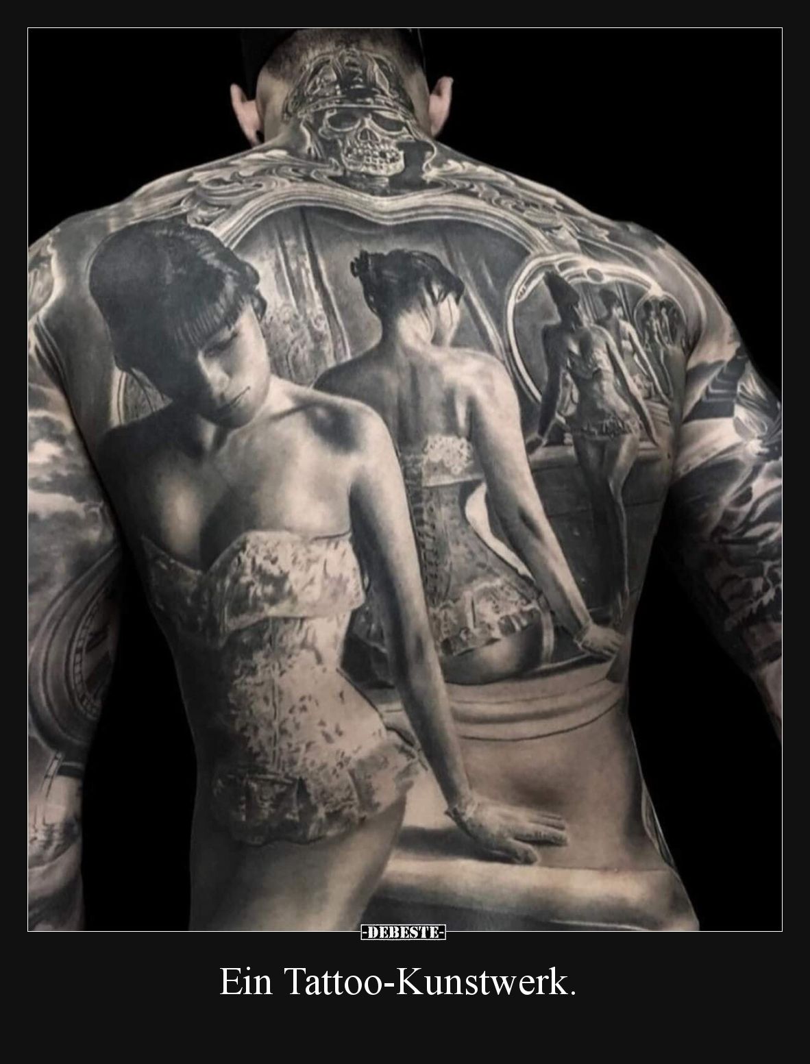 Ein Tattoo-Kunstwerk... - Lustige Bilder | DEBESTE.de