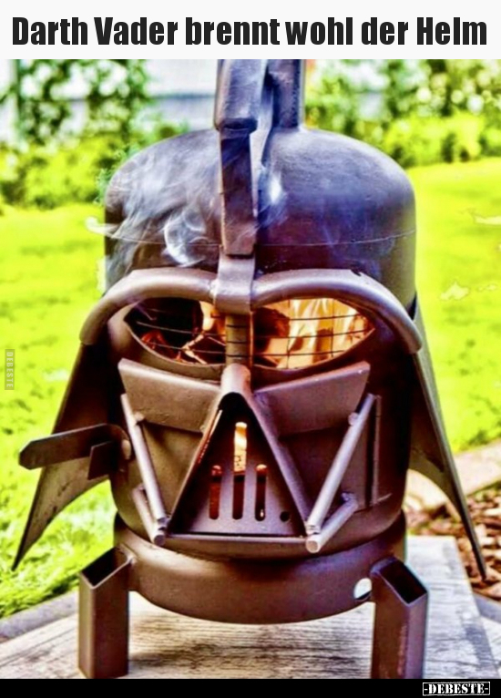 Darth Vader brennt wohl der Helm.. - Lustige Bilder | DEBESTE.de