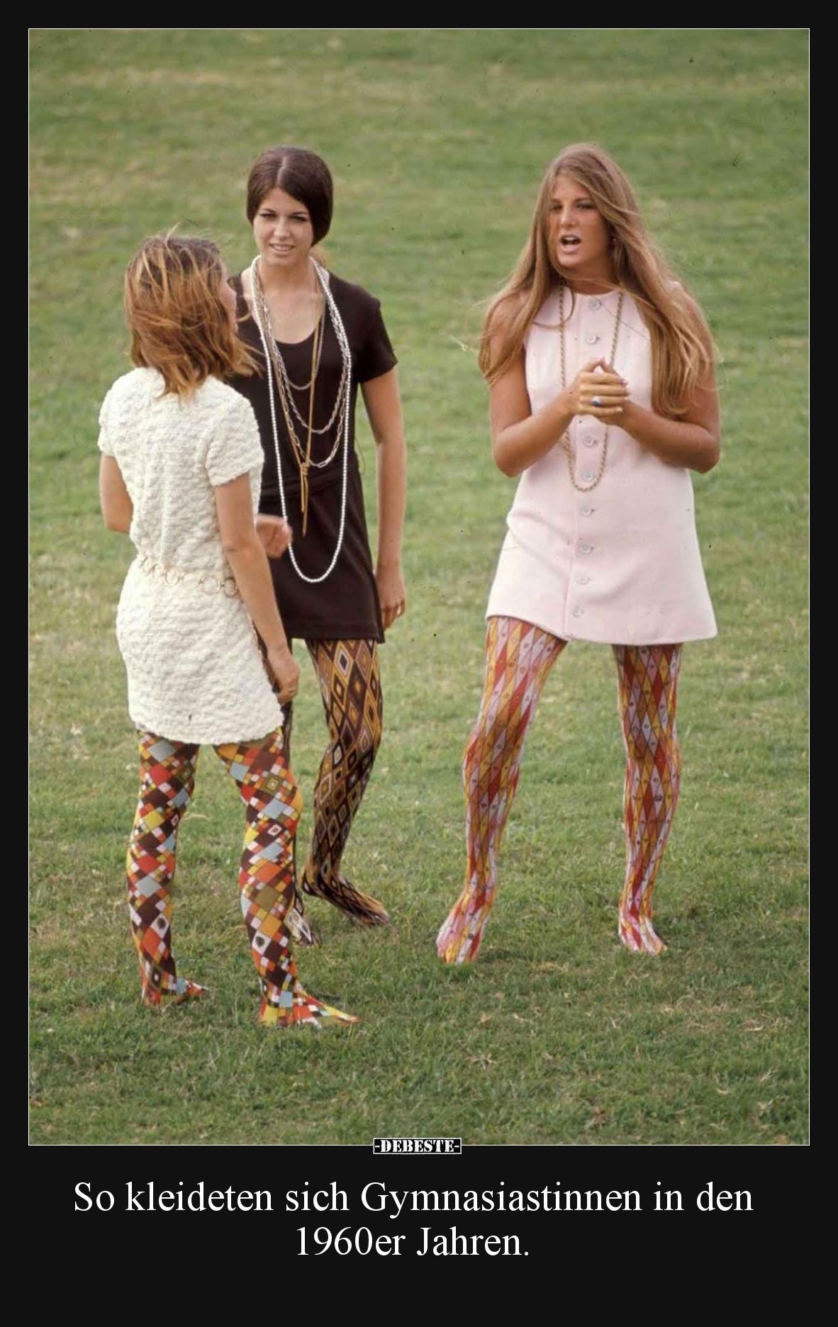 So kleideten sich Gymnasiastinnen in den 1960er Jahren... - Lustige Bilder | DEBESTE.de