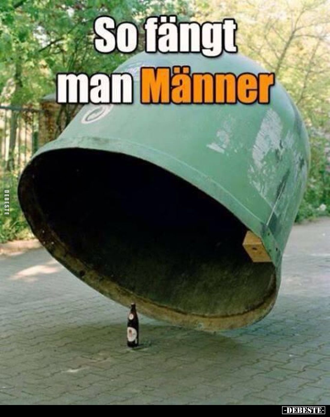 So fängt man Männer.