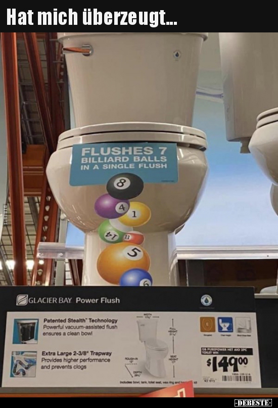 Hat mich überzeugt...