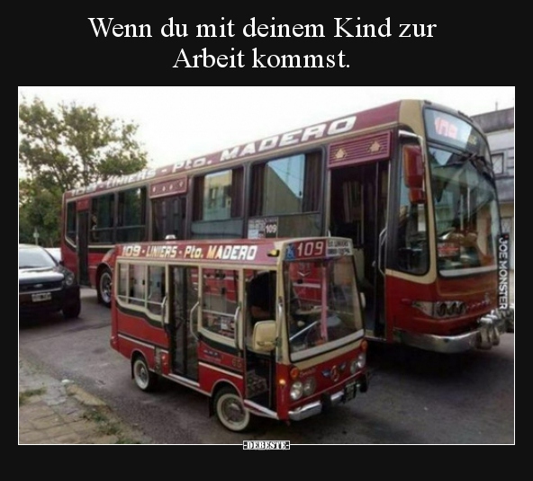 Wenn du mit deinem Kind zur Arbeit kommst... - Lustige Bilder | DEBESTE.de