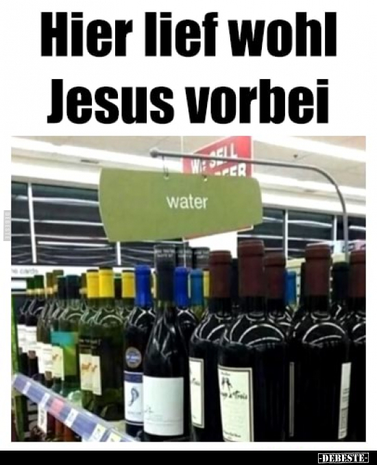 Hier lief wohl Jesus vorbei.. - Lustige Bilder | DEBESTE.de