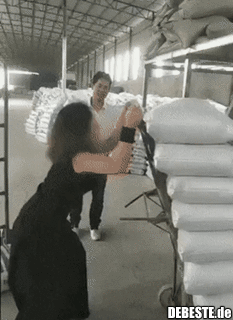 War wohl ein bisschen zu schwer..