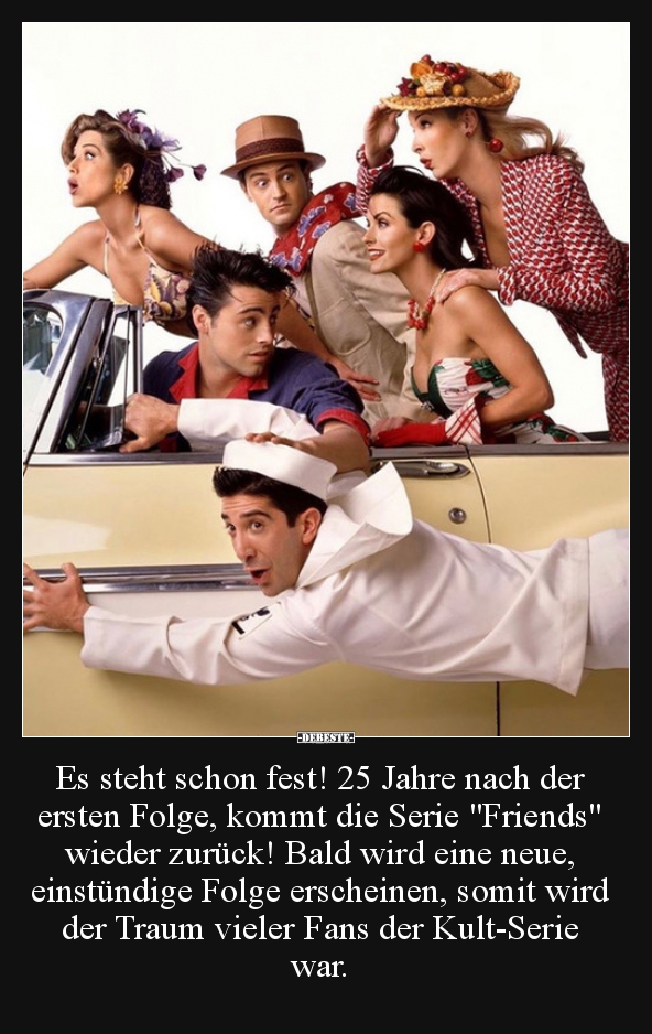 Es steht schon fest! 25 Jahre nach der ersten Folge, kommt..