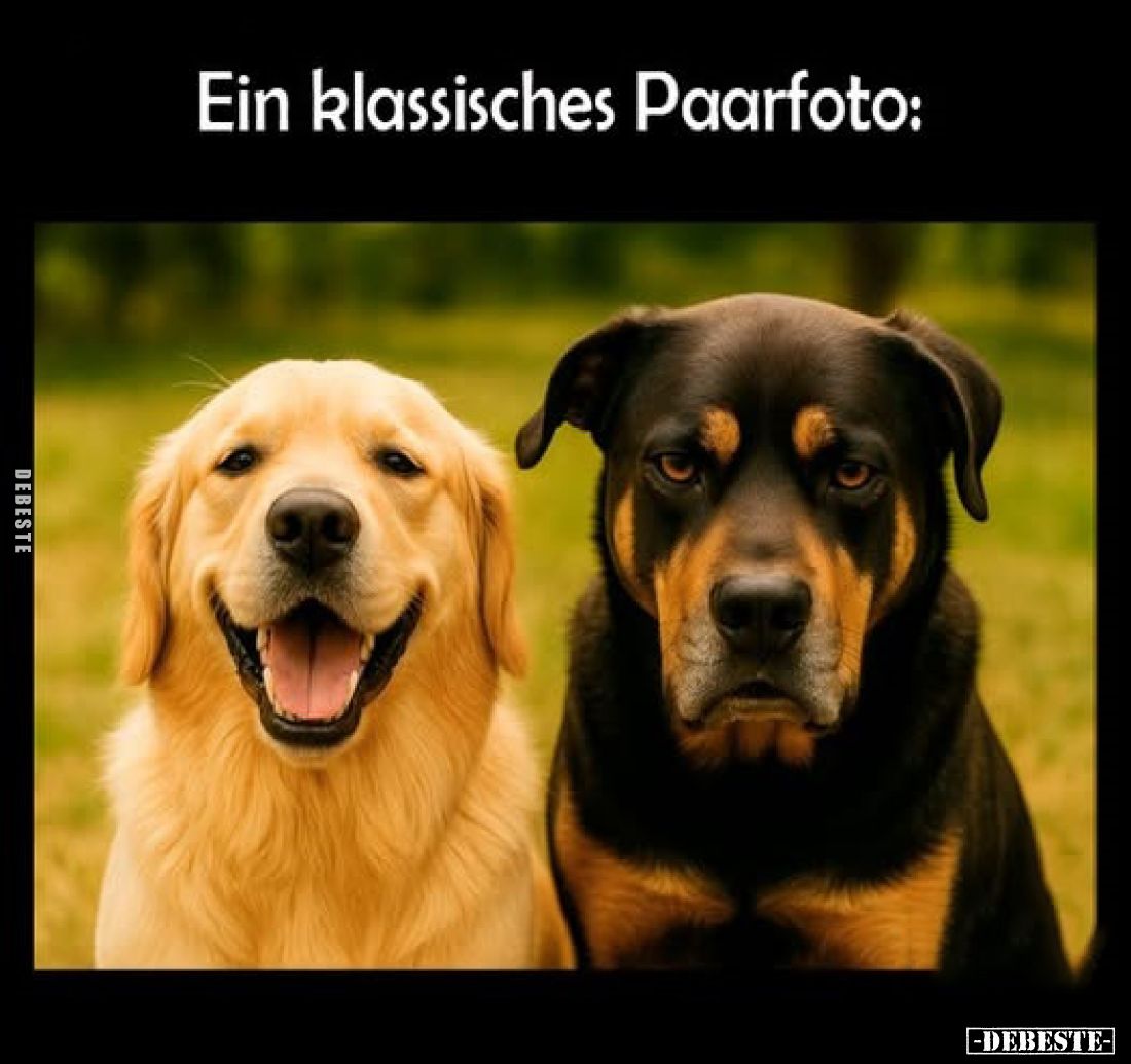 Ein klassisches Paarfoto: