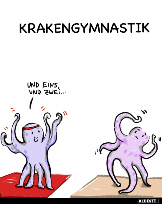 Krakengymnastik... - Lustige Bilder | DEBESTE.de