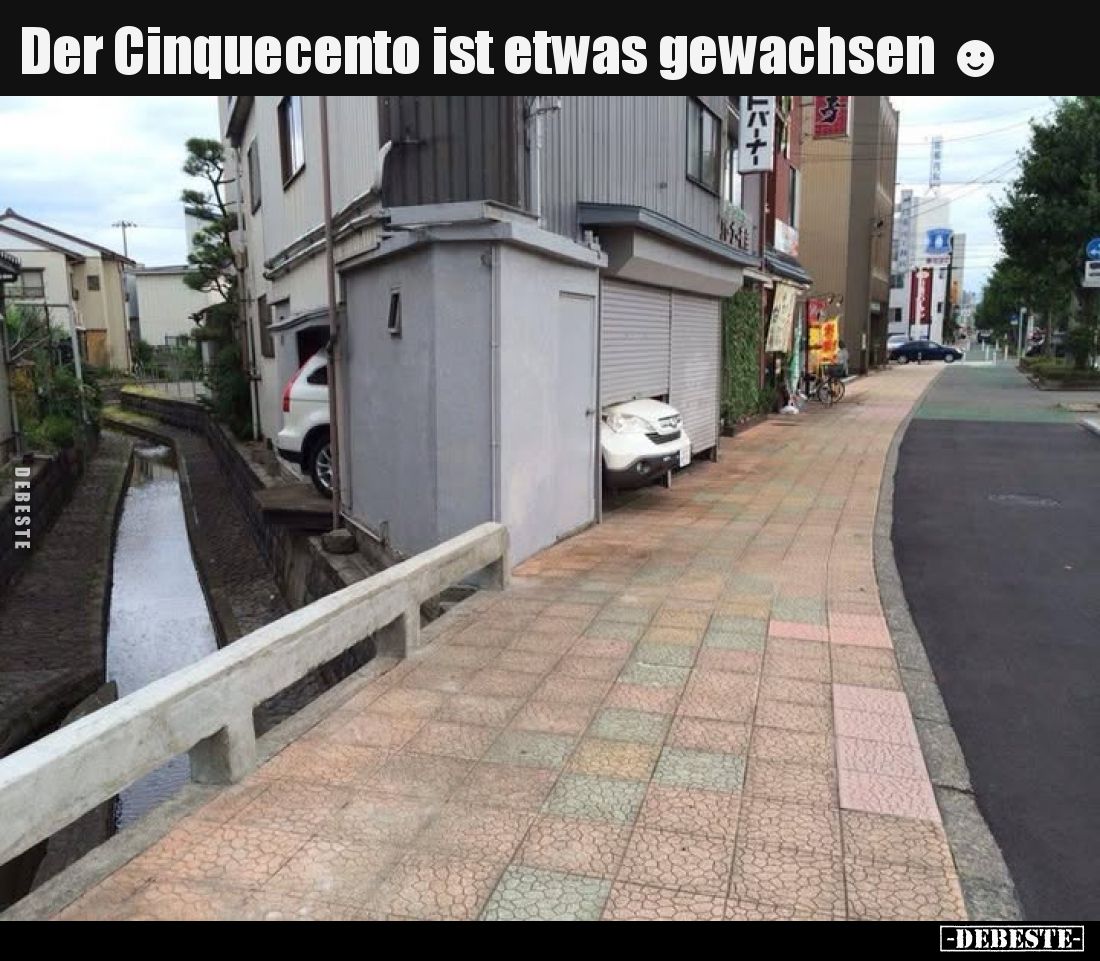 Der Cinquecento ist etwas gewachsen.