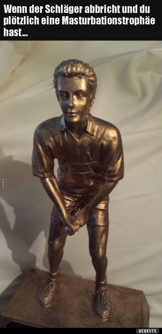 Wenn der Schläger abbricht und du plötzlich eine..