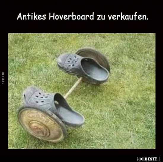 Antikes Hoverboard zu verkaufen...