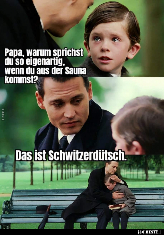 Papa, warum sprichst du so eigenartig.. - Lustige Bilder | DEBESTE.de